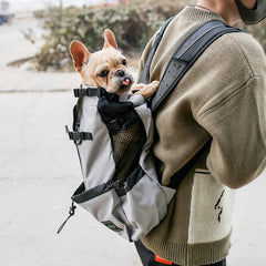 Mochila transportadora para perros