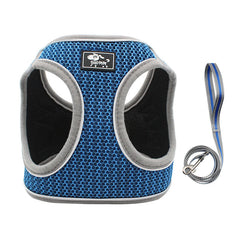 Vest-style Breathable Pet Chest Strap With Leash