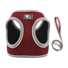 Vest-style Breathable Pet Chest Strap With Leash