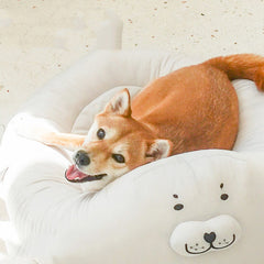 Cozy Seal Shaped Pet Bed