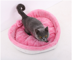 Heart Shape Soft Cozy Pet Bed