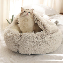 Warm Cozy Cave Pet Bed