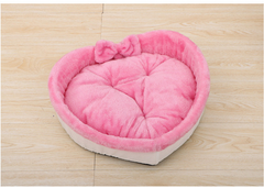 Heart Shape Soft Cozy Pet Bed