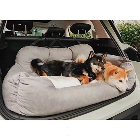 Cama para asiento trasero de coche para perros mediano y grande de seguridad para viajes