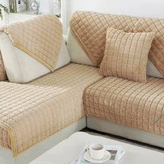 Premium Thickened Plush Sofa Cover