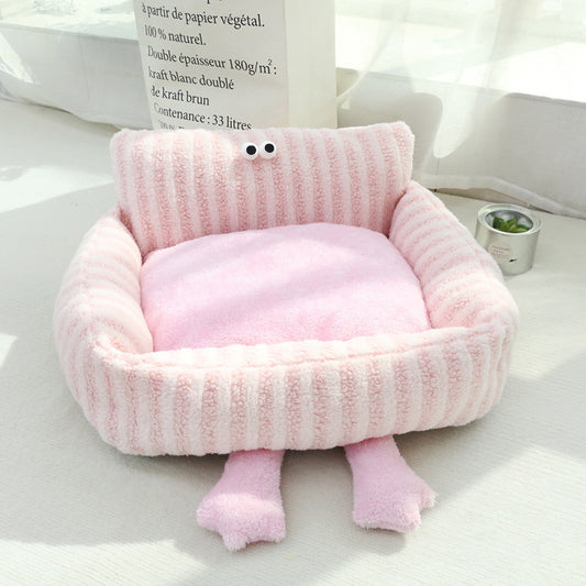 Cama para mascotas de invierno