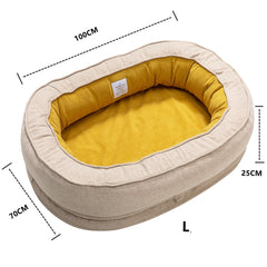 Hundebett Donut Oval Dog Bed