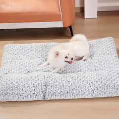 Kennel Plush Dog Bed