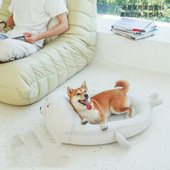 Cama lavable para mascotas y nido para gatos en verano