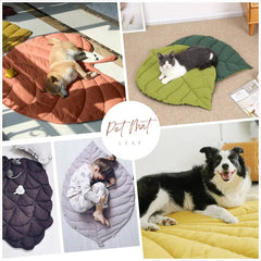 Leaf Shape Dog Blanket