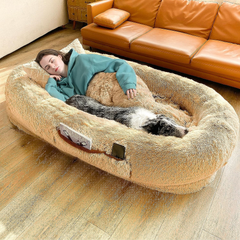 Giant Kennel Human Dog bed