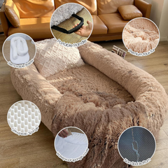 Giant Kennel Human Dog bed